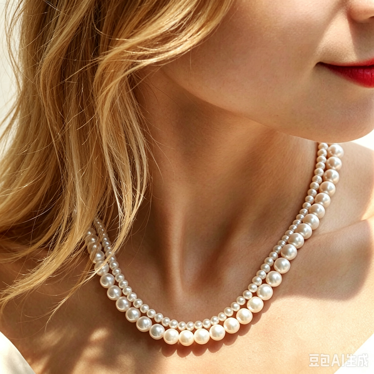 Convertible Double-Strand Natural Freshwater Pearl Necklace – Versatile Multi-Style Fashion Jewelry